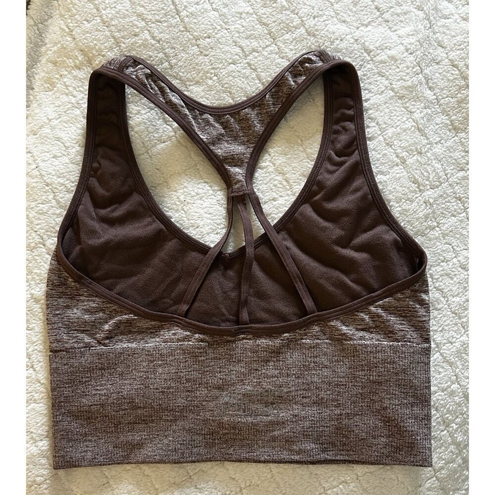Victoria's Secret Pink Sports Maroon Bra Size Small - Picture 2 of 4